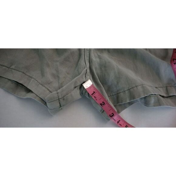 Joe's GC8LLS4111 Women Sz 28 Sea Grass Green The Penelope Hi-Waisted Shorts $148 - Picture 8 of 12